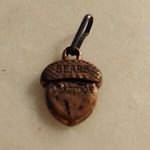 Sears Oakbrook Acorn Shaped Vintage Advertising Pendant